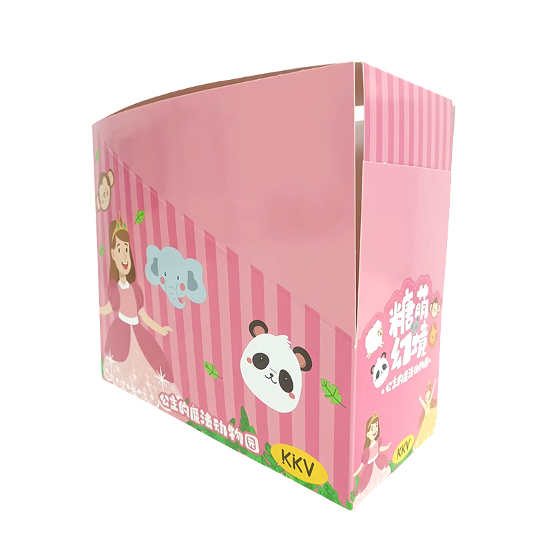 400 g vit korttryck och återlättningsfilm, Lollipop PDQ Paper Display Box