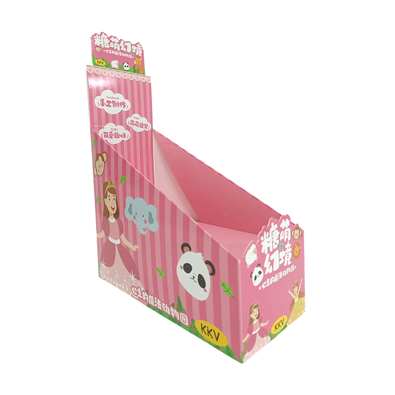 400 g vit korttryck och återlättningsfilm, Lollipop PDQ Paper Display Box
